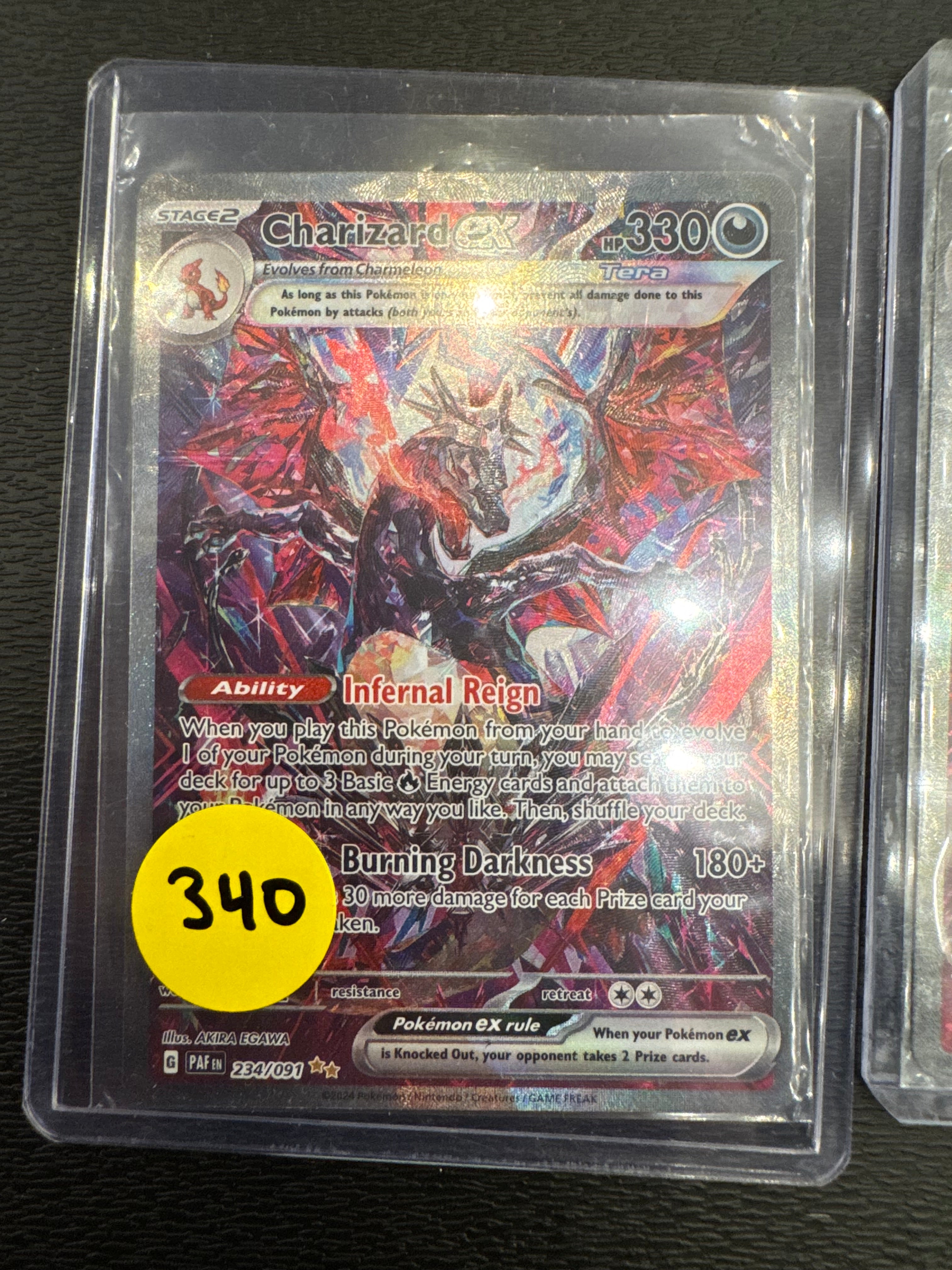Charizard EX SIR nm
