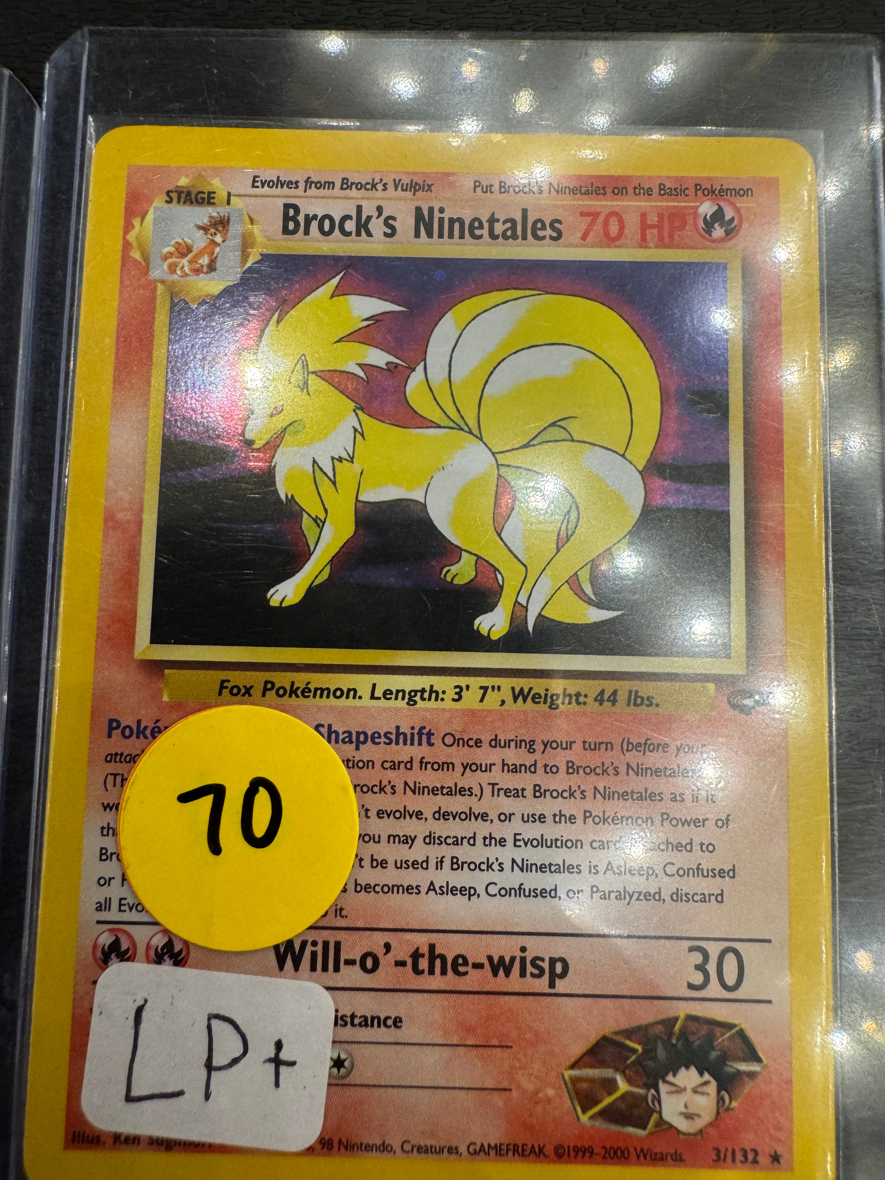 Brock’s Ninetales lp+