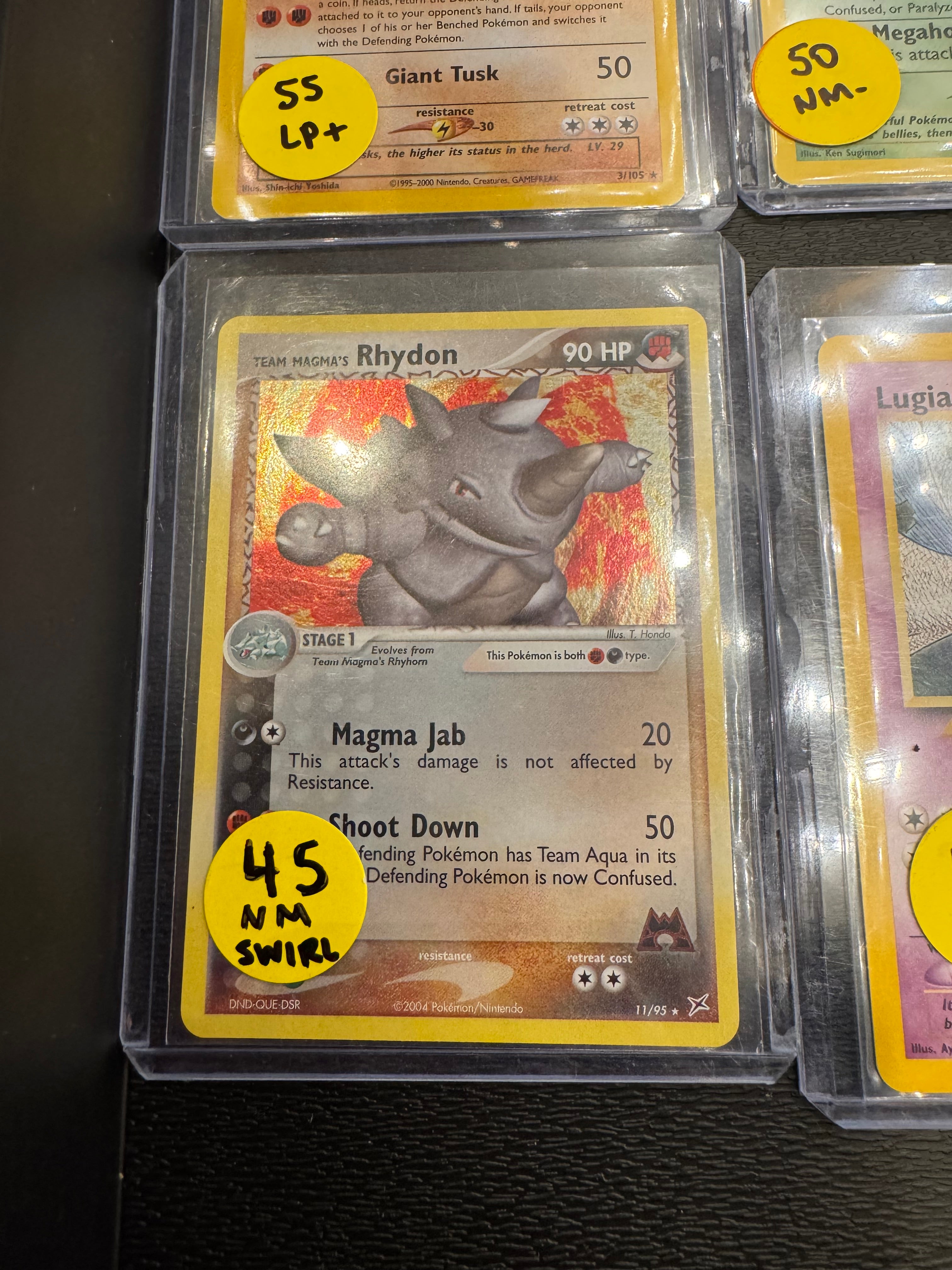 Team Magma’s Rhydon nm Swirl