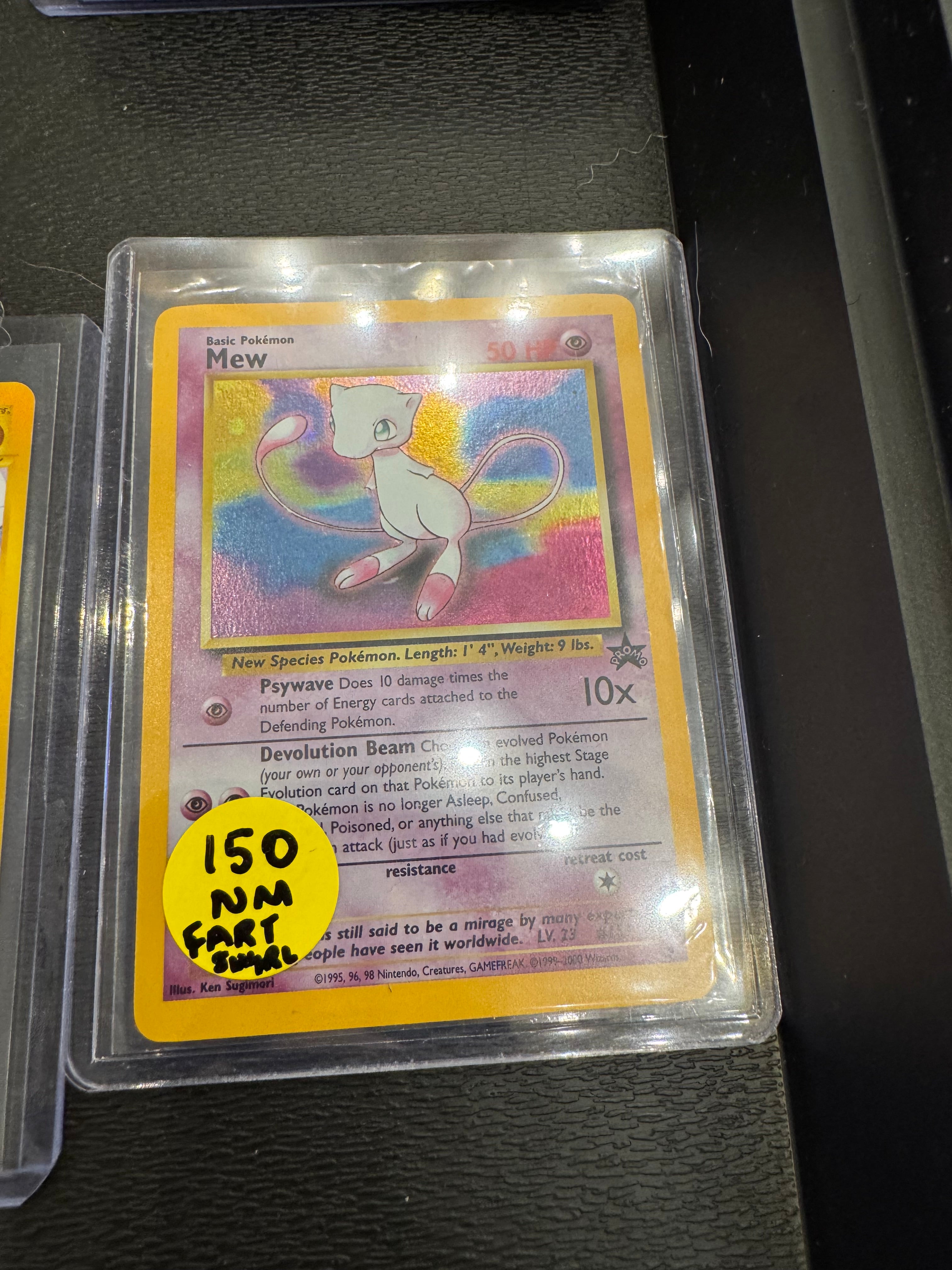 Mew WOTC Promo nm Fart Swirl