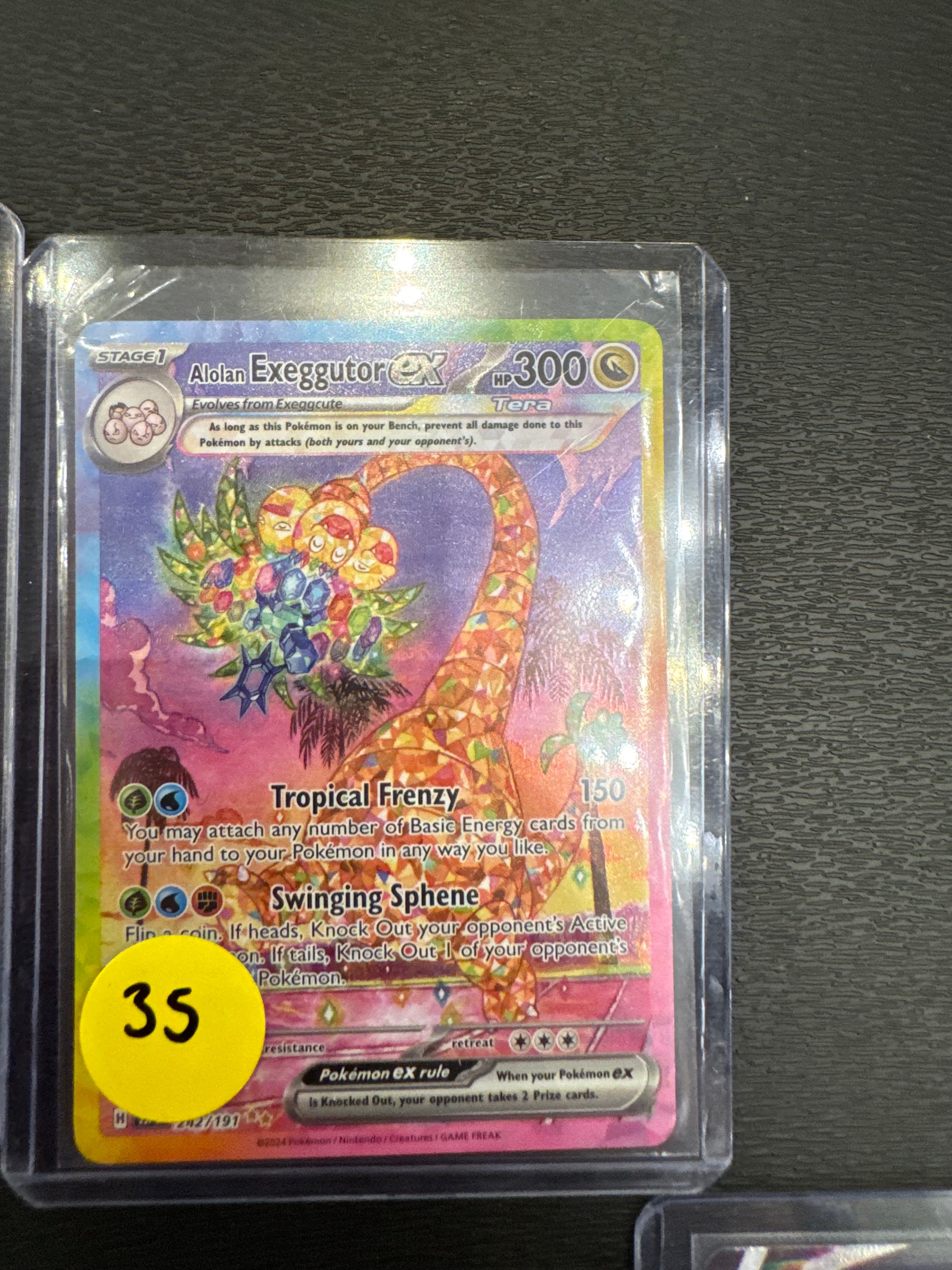 Alolan Exeggutor EX SIR nm