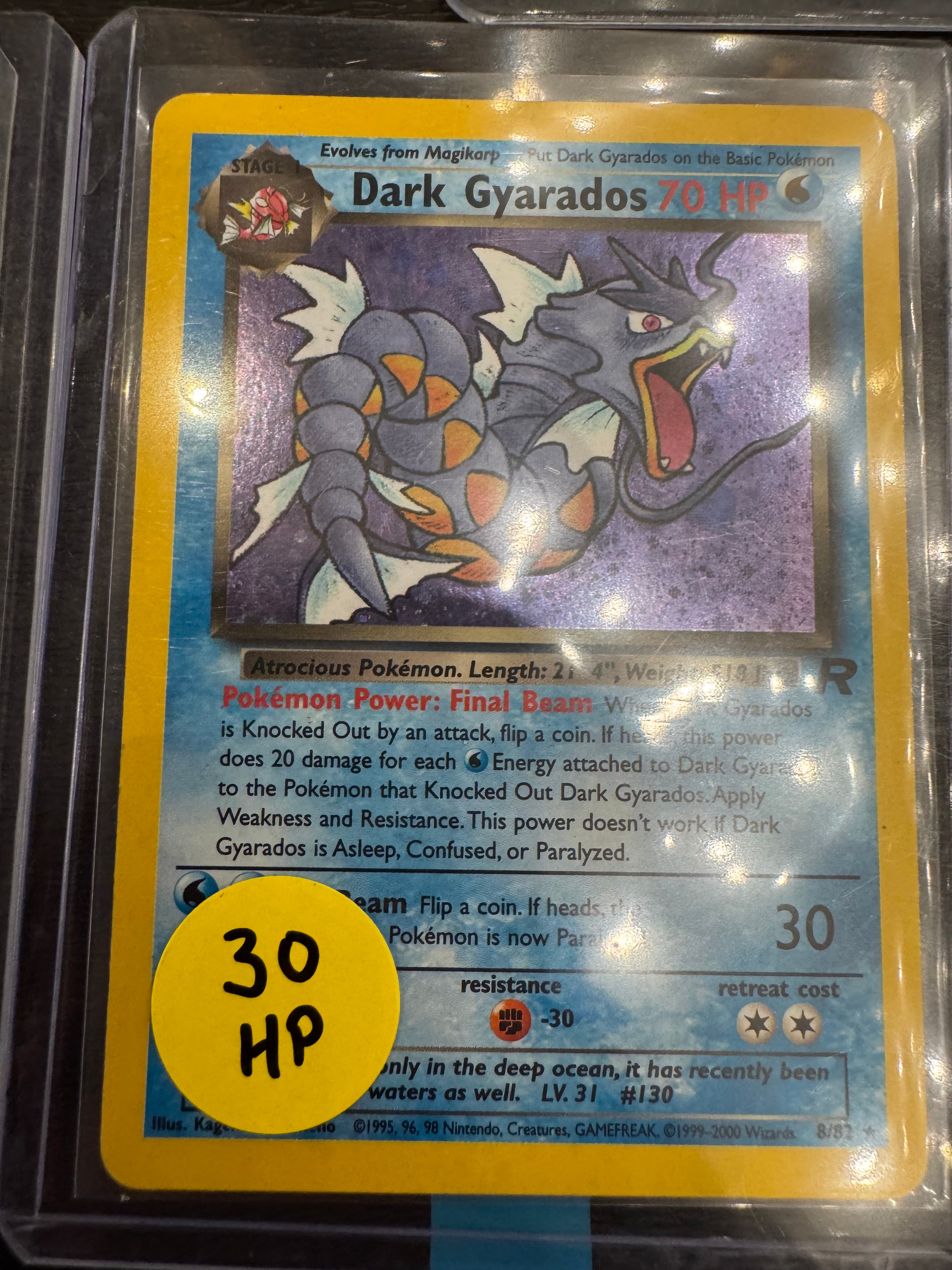 Dark Gyarados hp