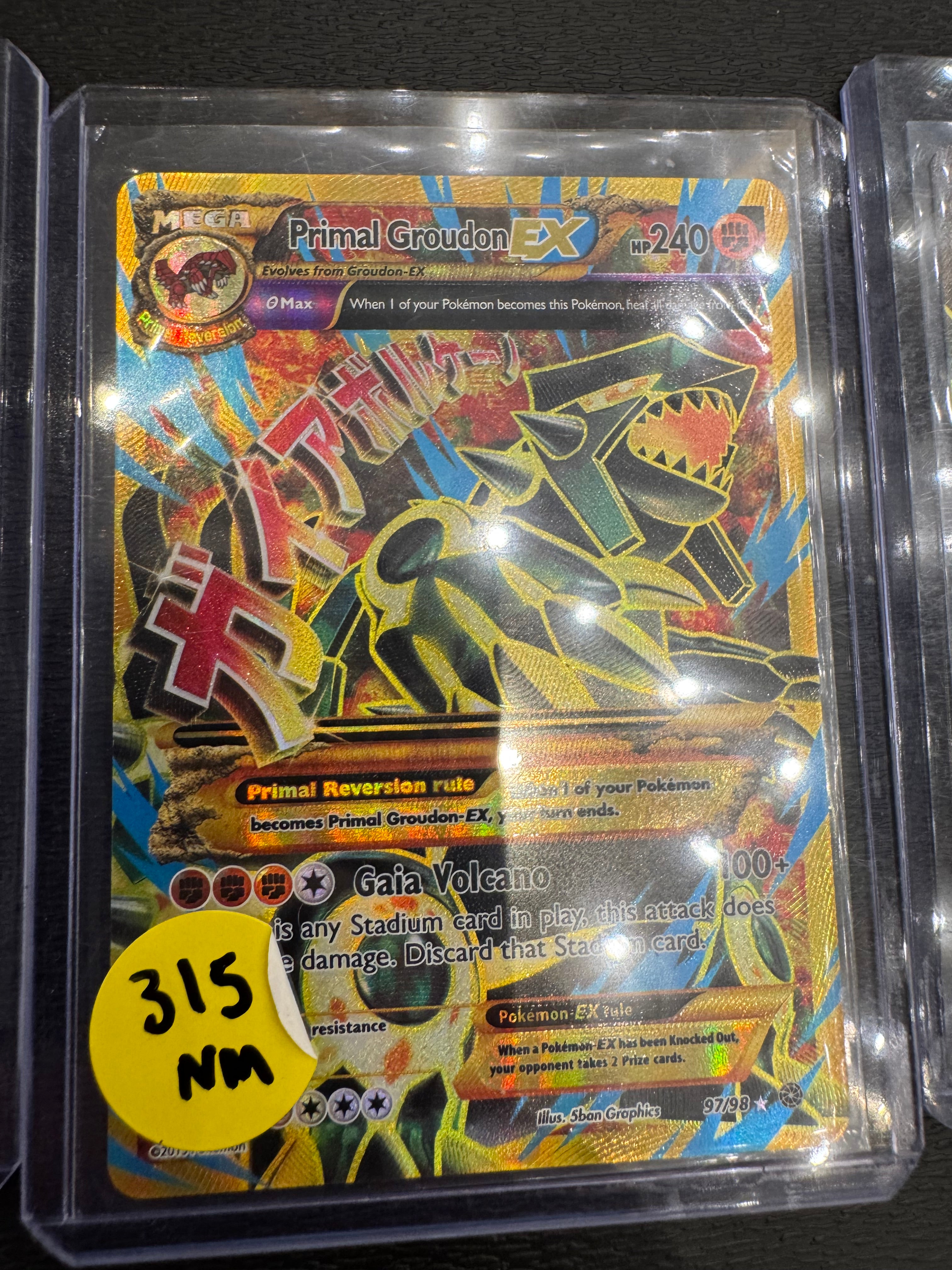 Primal Groudon EX nm