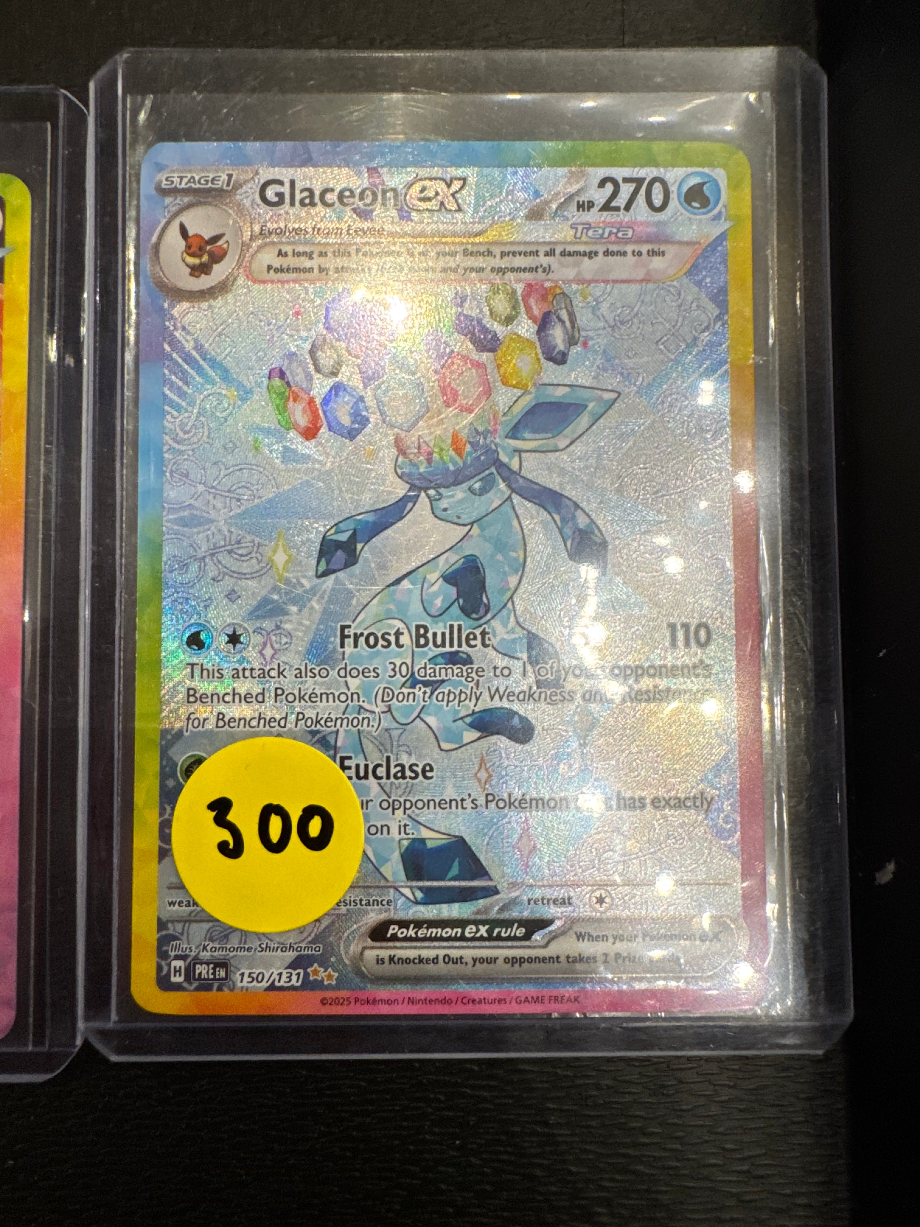 Glaceon EX SIR nm