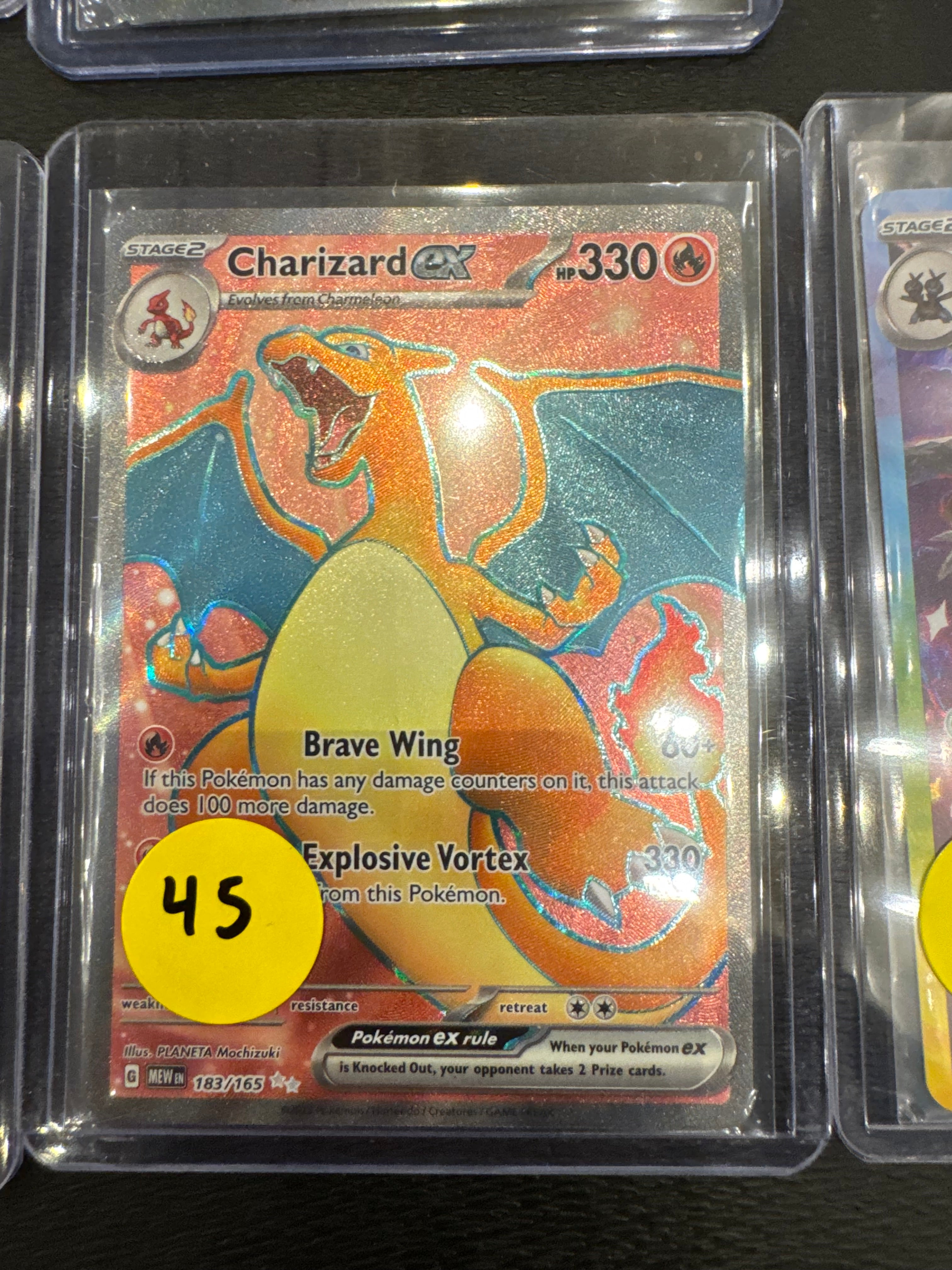 Charizard Full Art 151 nm