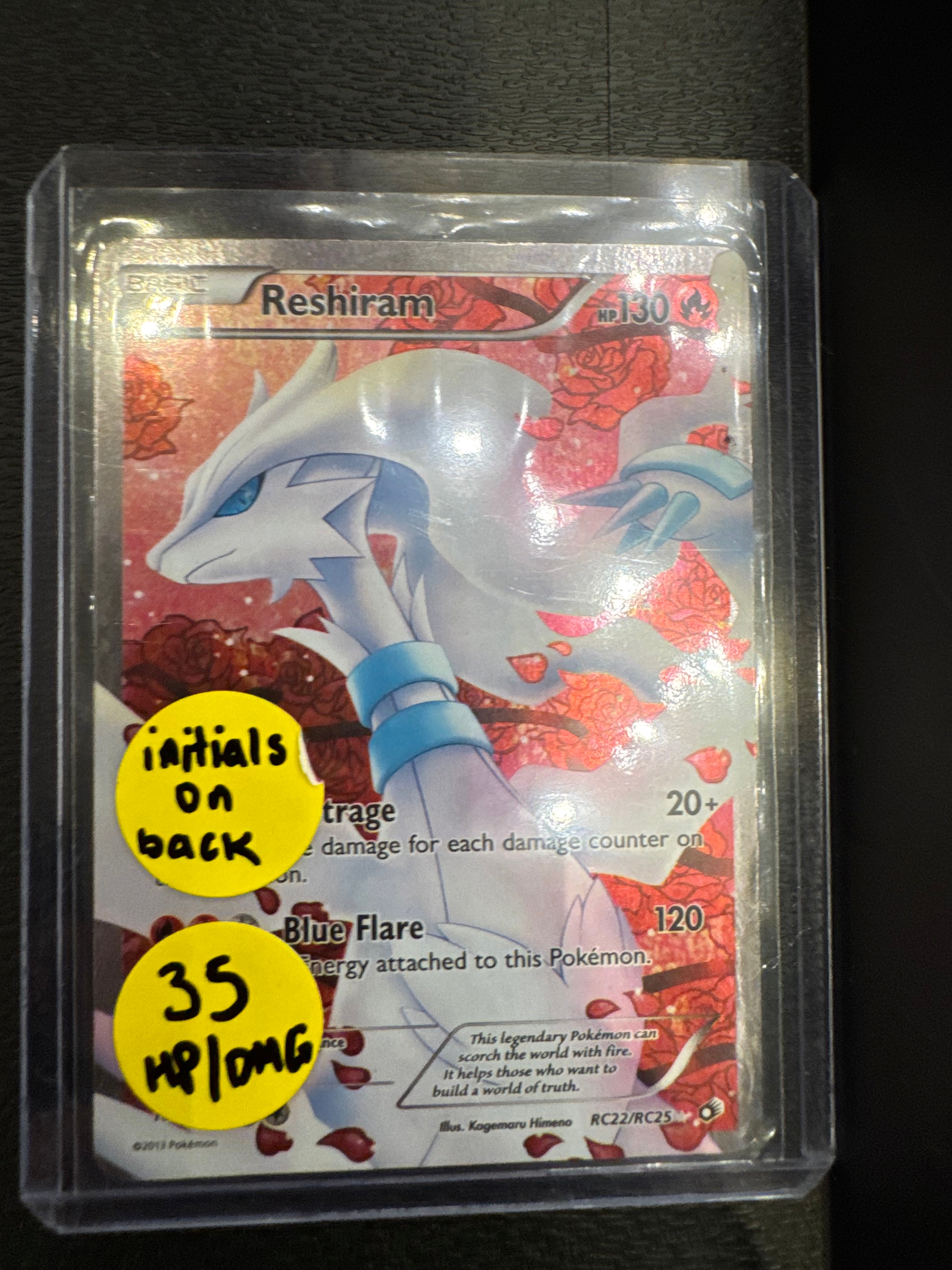 Reahiram Full Art HP/Dmg