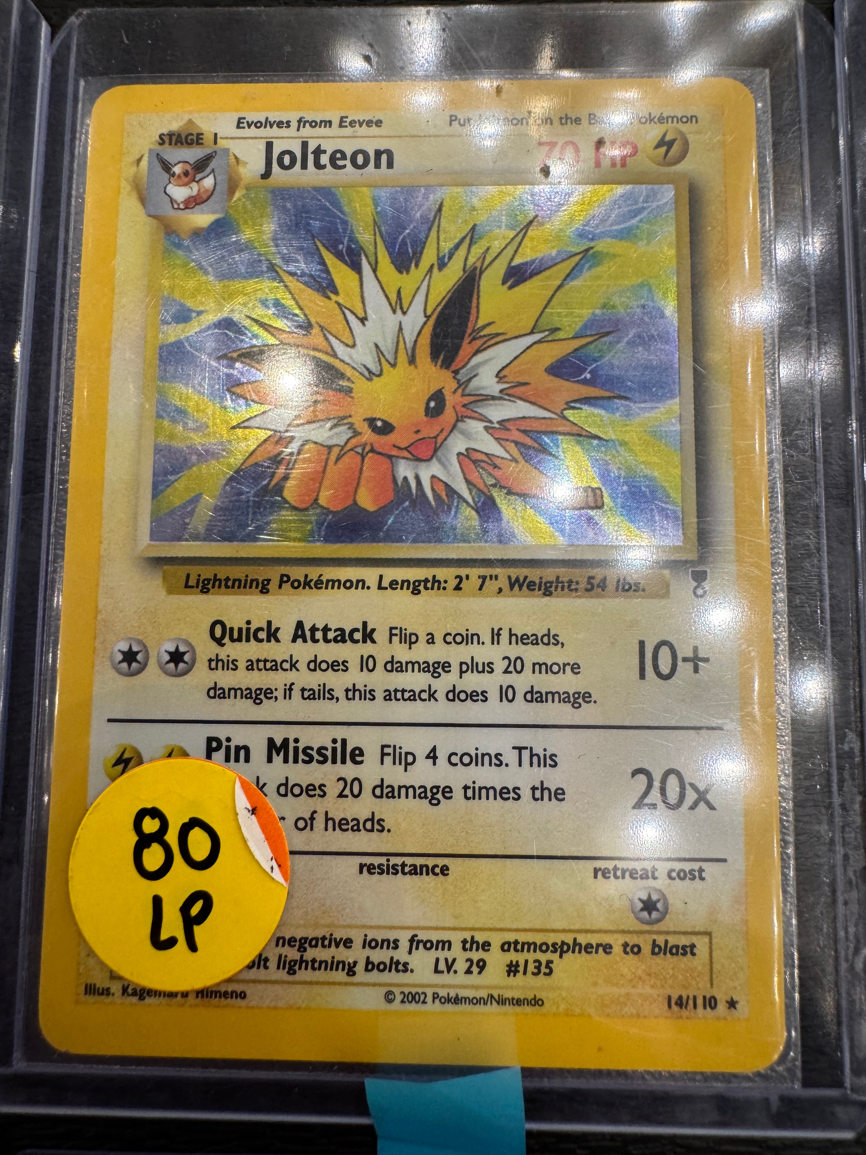 Jolteon legendary collection lp