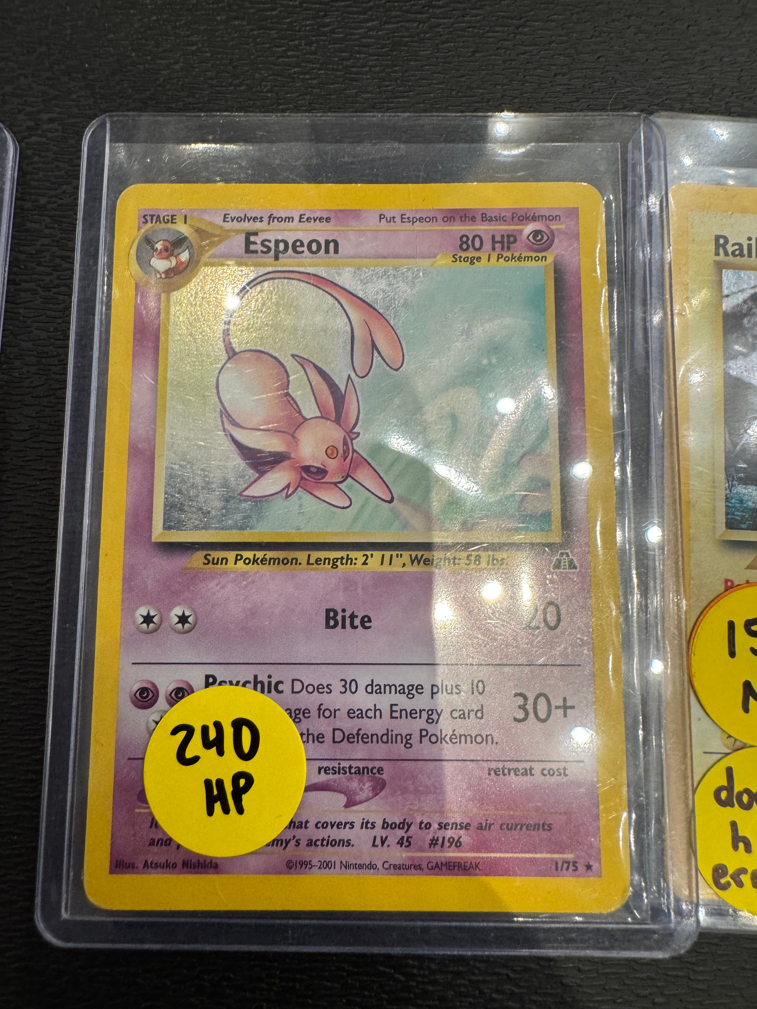 Espeon holo hp