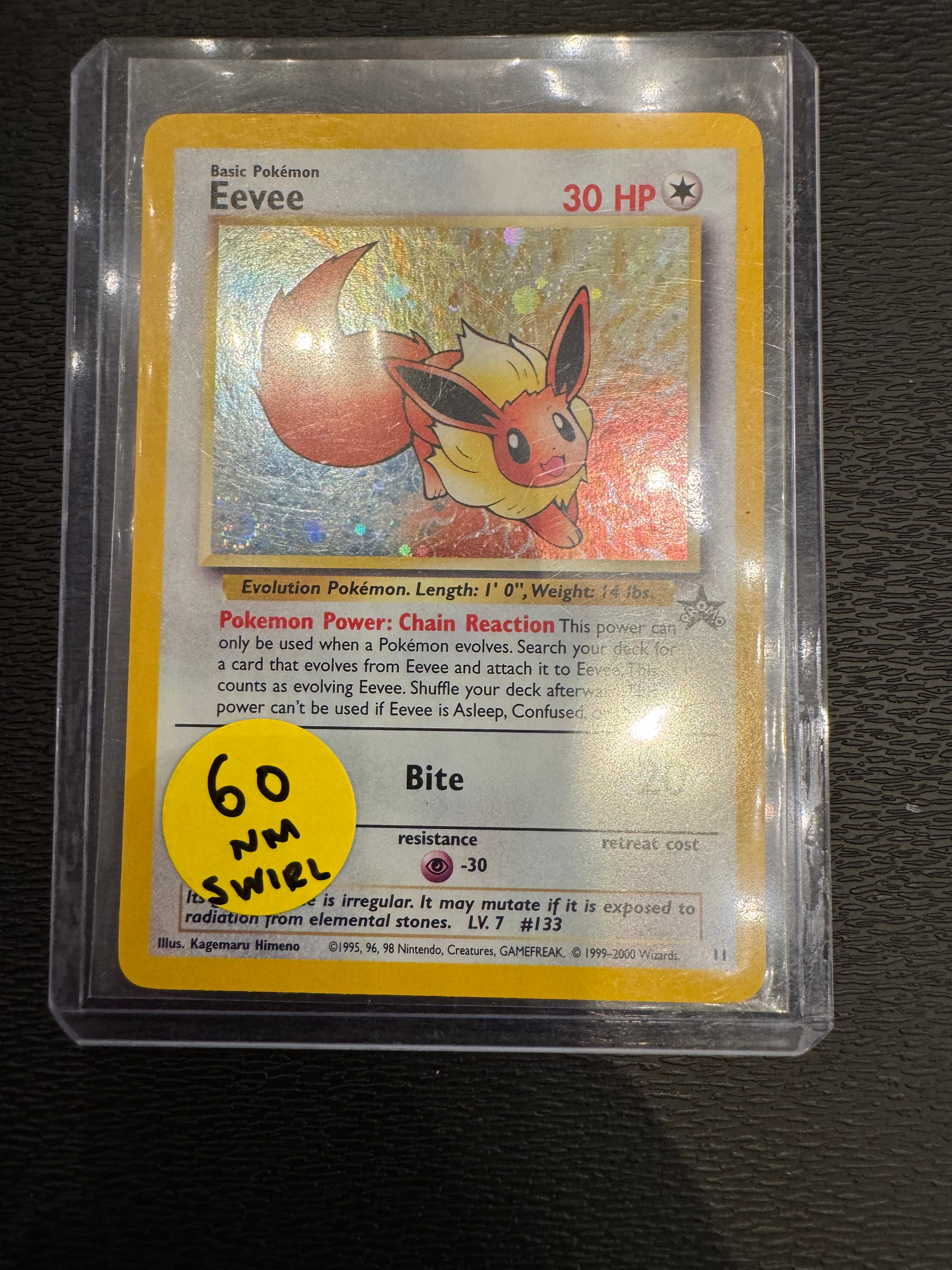 Eevee WOTC promo Swirl nm