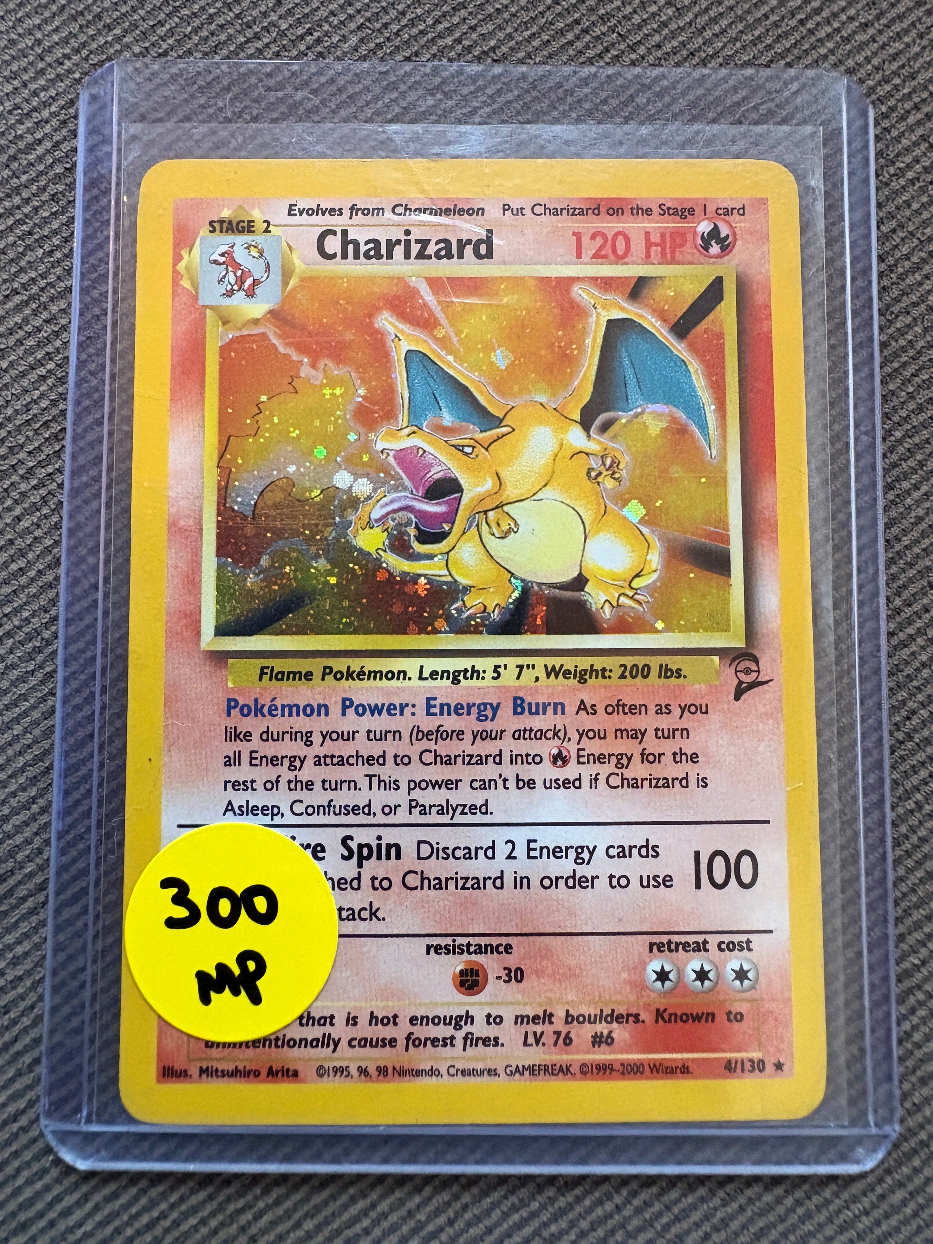 Charizard Base 2 MP