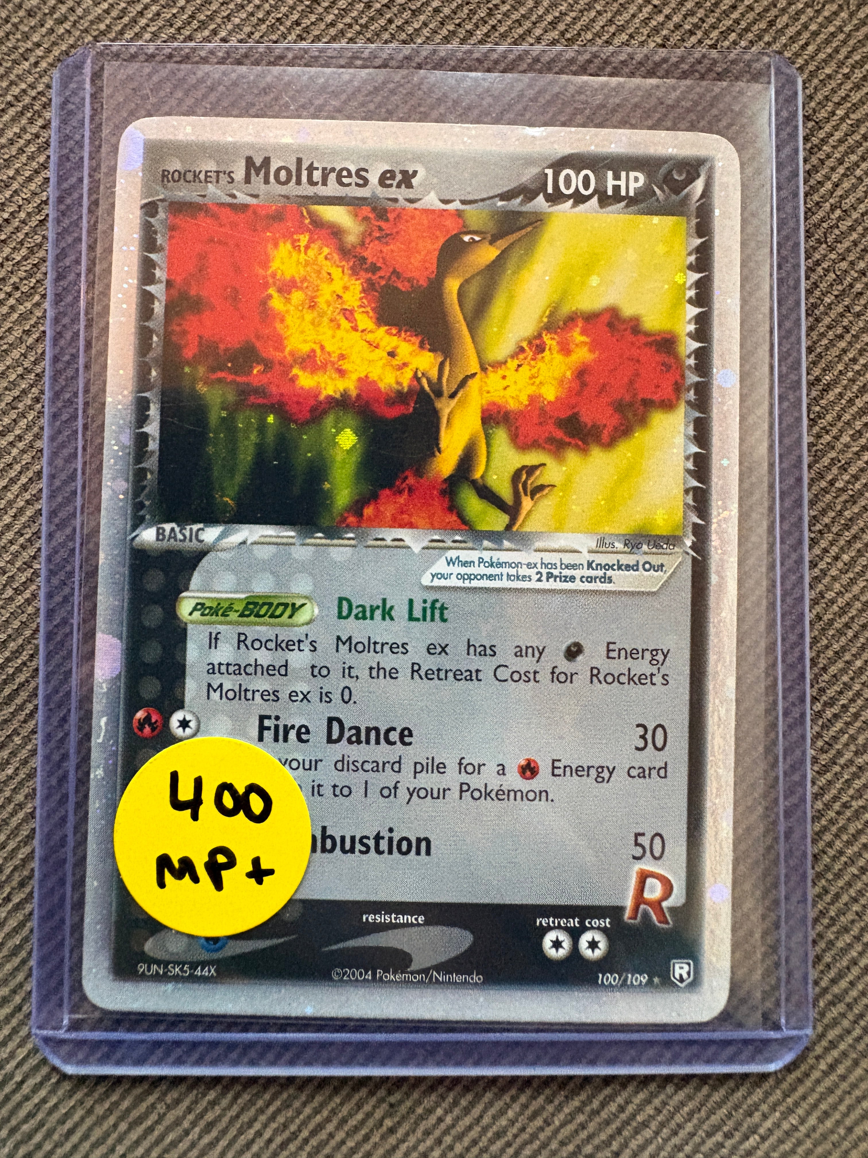Rocket's Moltres ex MP+