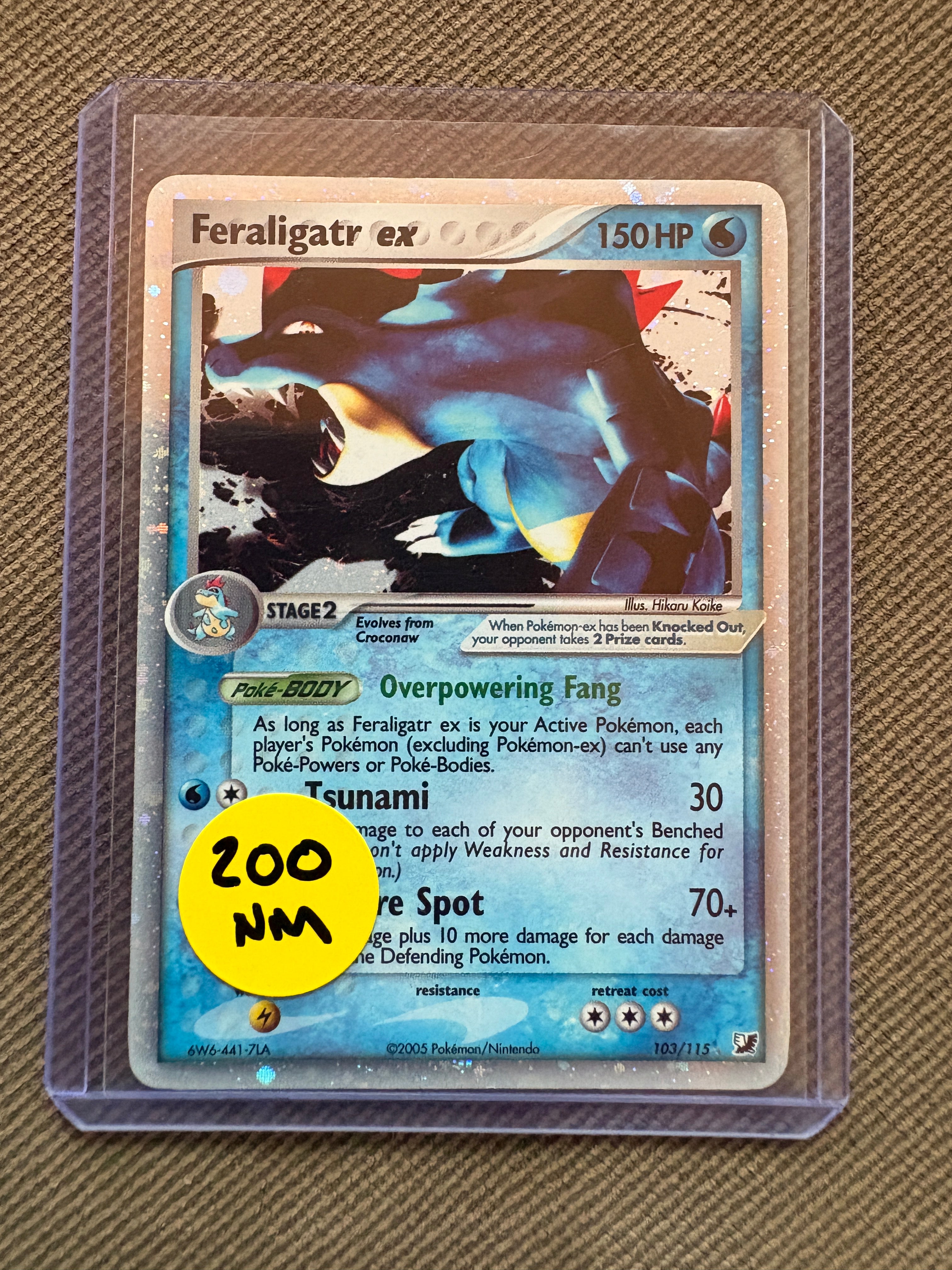 Feraligatr ex NM