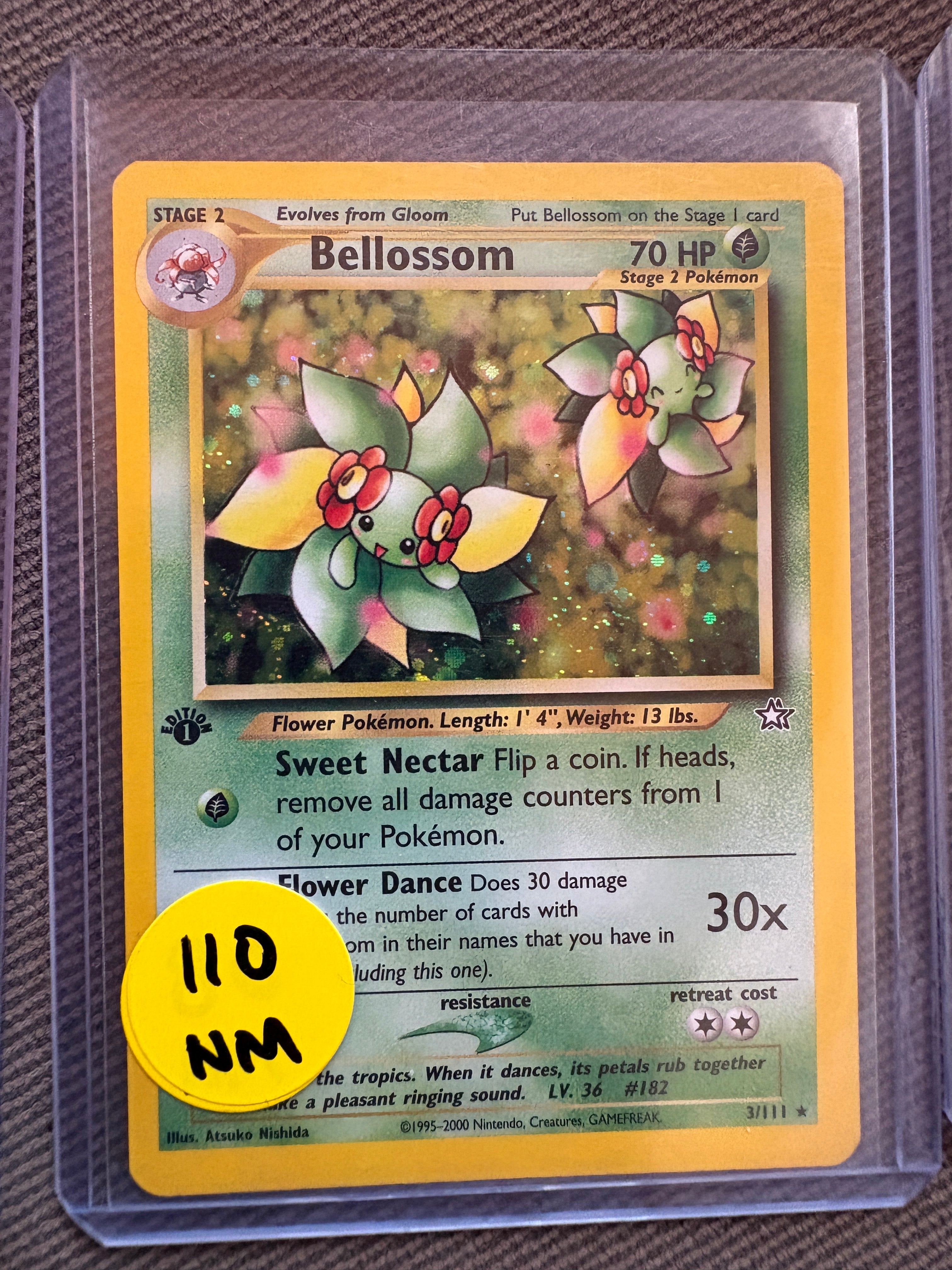 Bellossom neo 1st ed NM