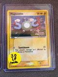 Magnemite Team Rocket Rev Holo Stamp LP SWIRL
