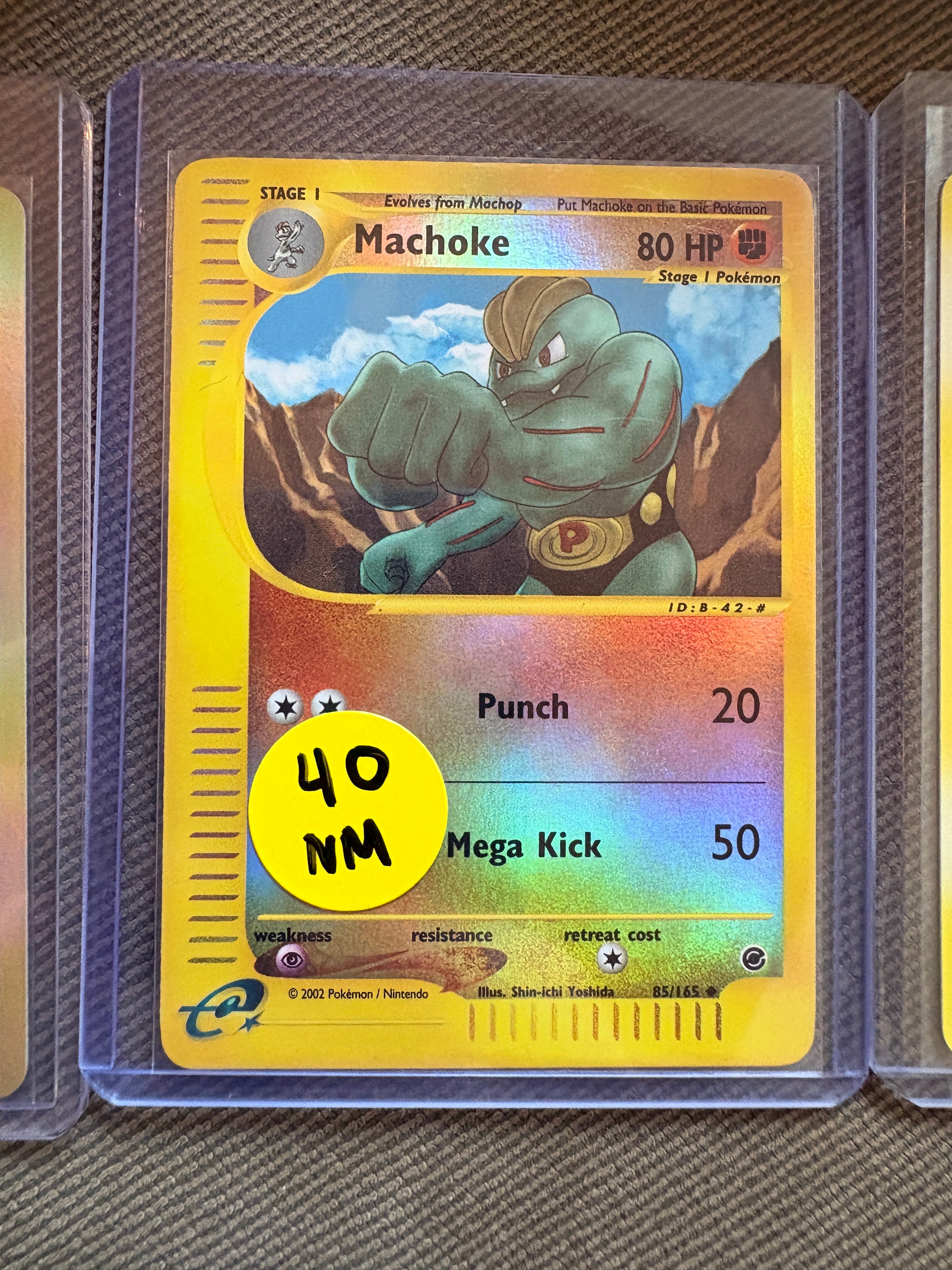 Machoke e reader reverse holo NM