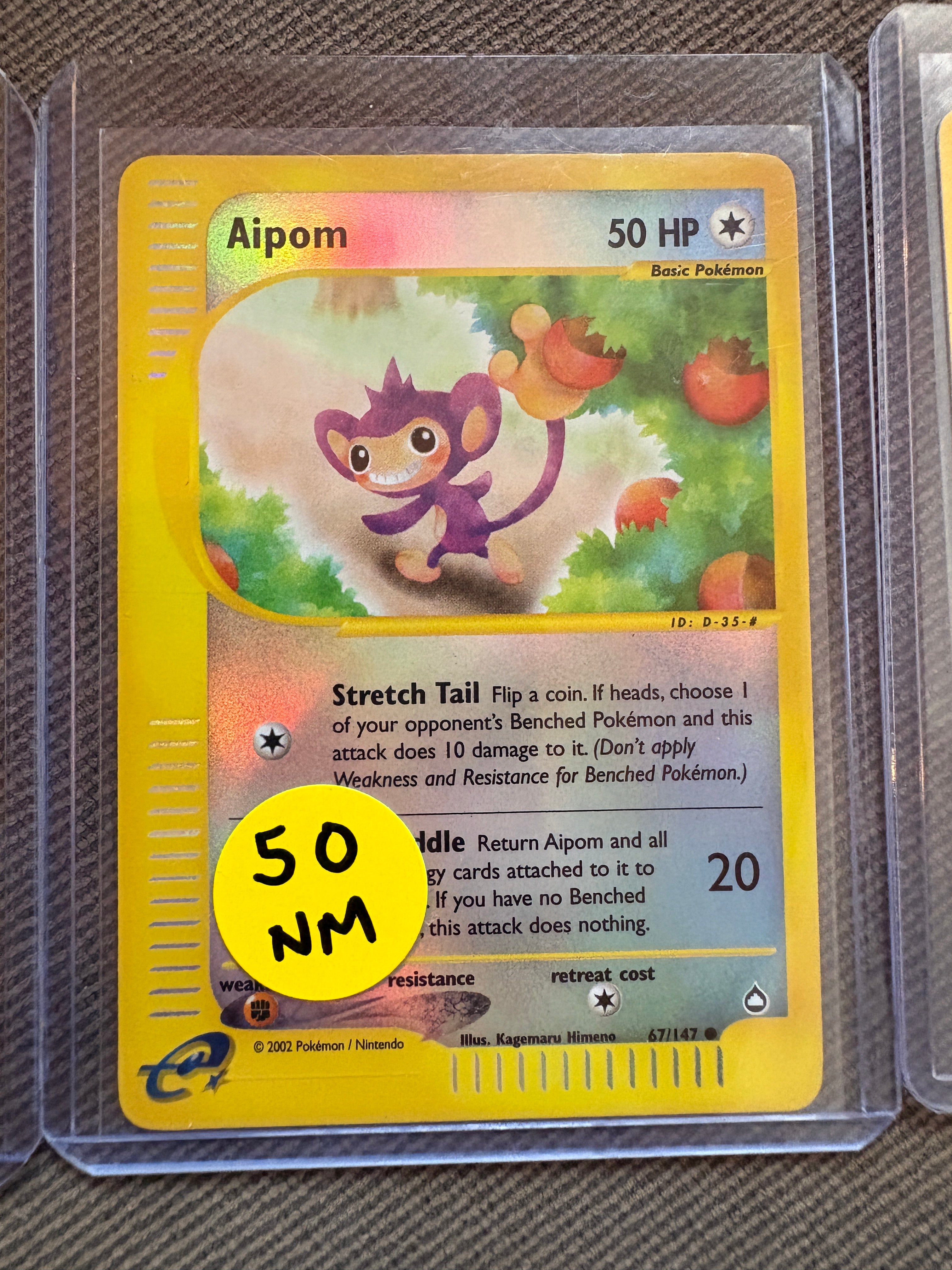Aipom e reader reverse holo NM
