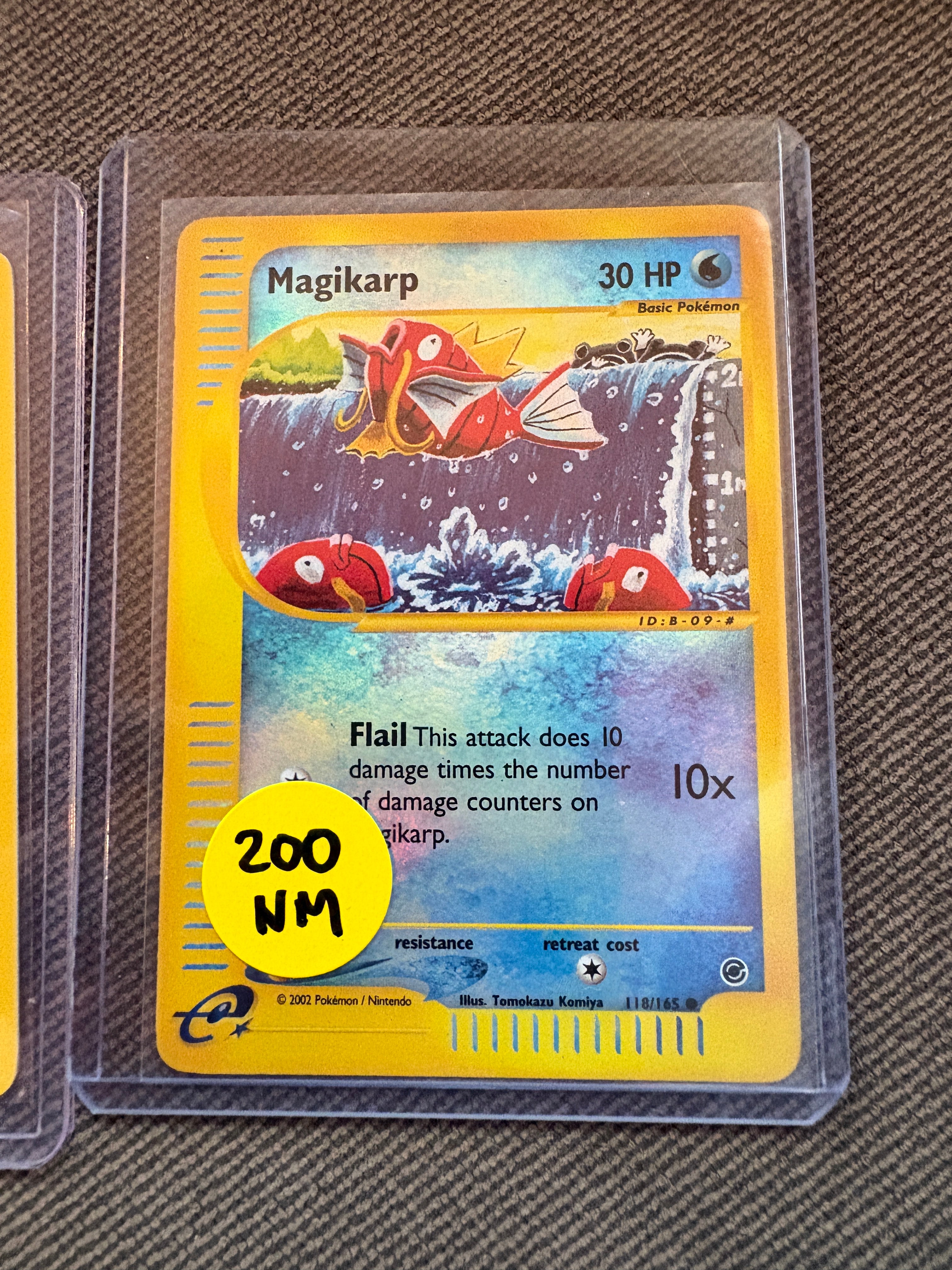 Magikarp e reader reverse holo NM