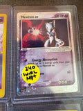 Mewtwo ex ruby sapphire MP+ SWIRL