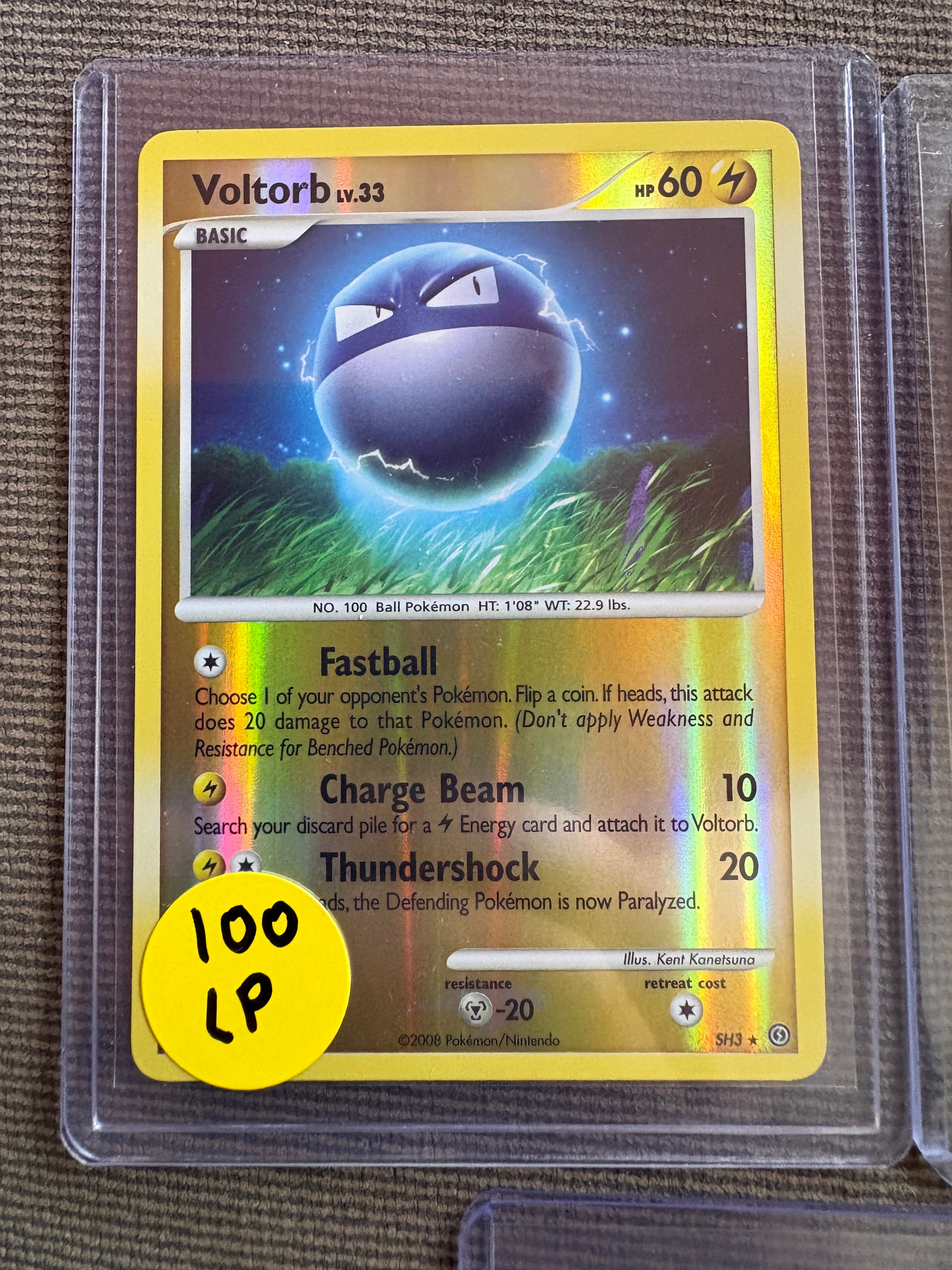 Voltorb SH Shiny Reverse Holo LP