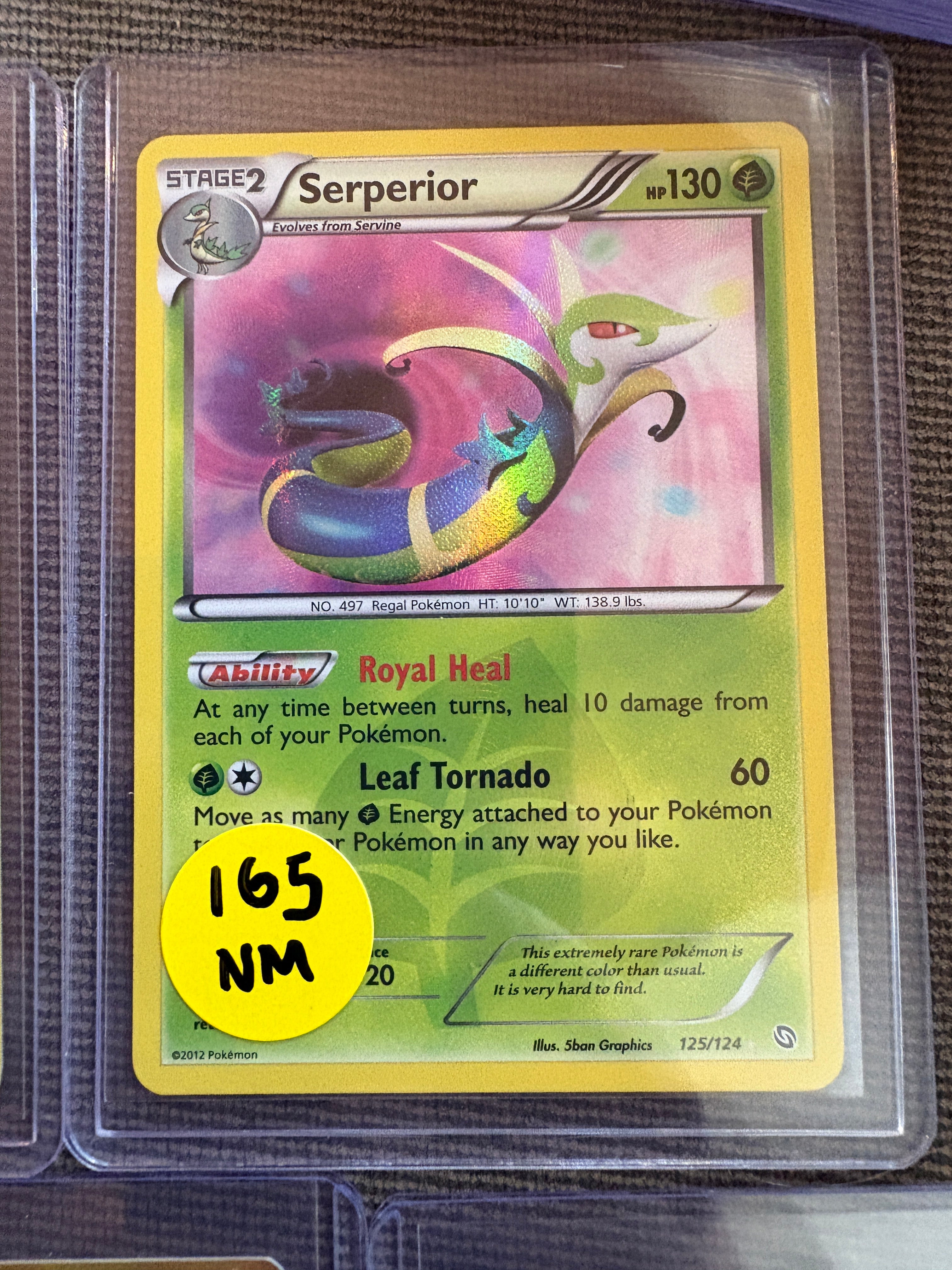 Serperior BW SR Half Art Plasma / Next Destinies NM