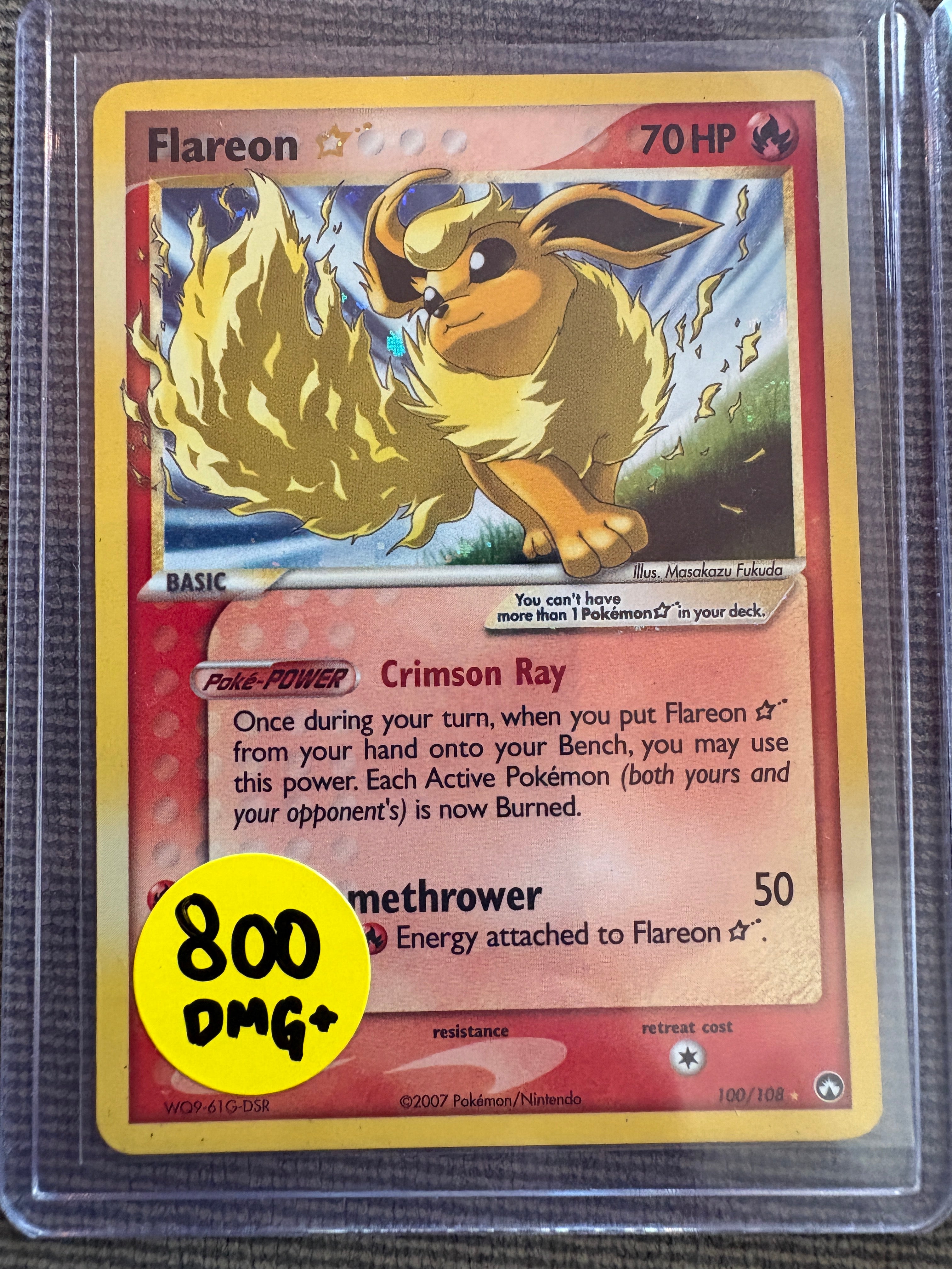 Flareon DMG+ (one medium crease)