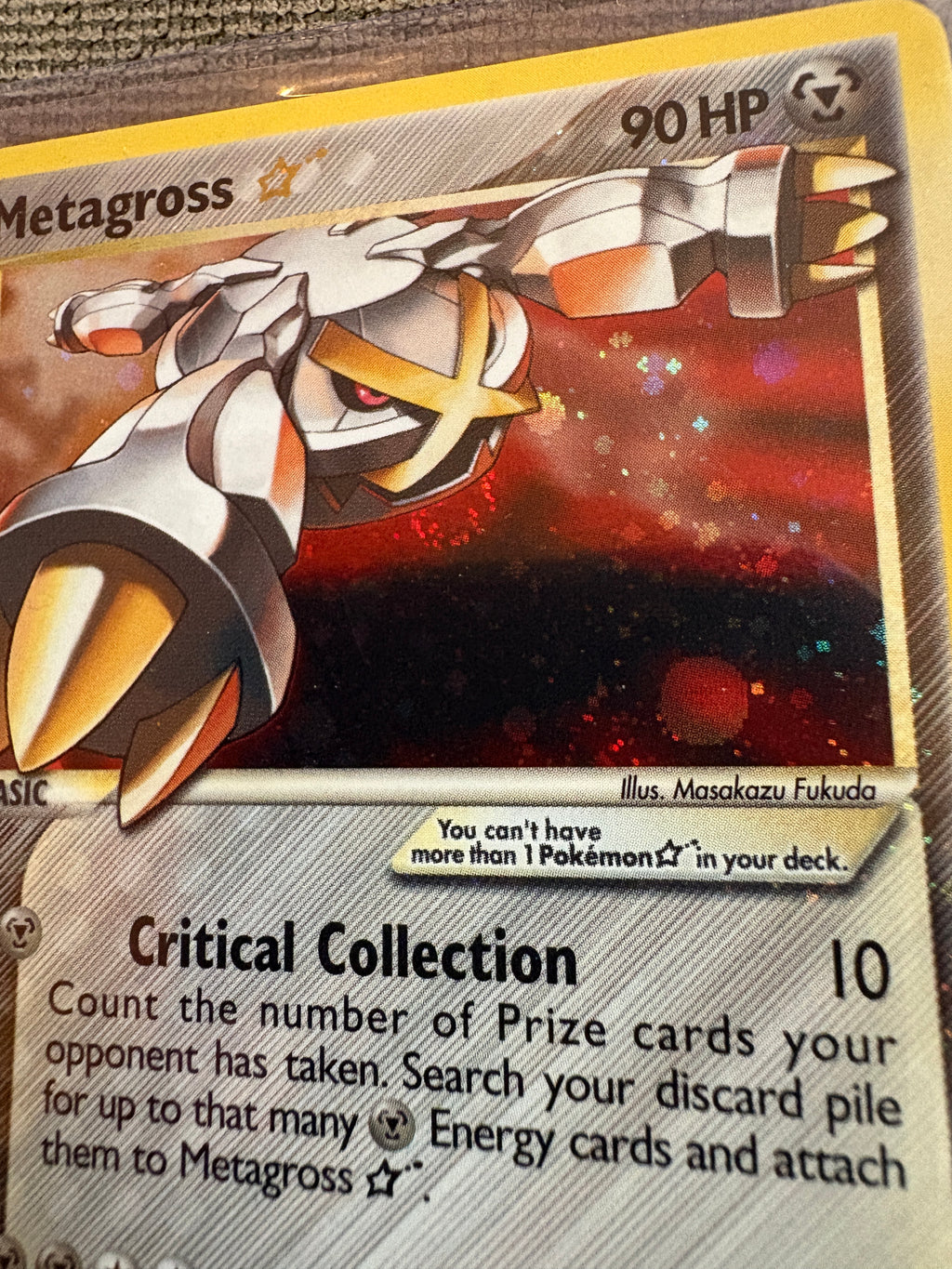 Metagross Gold Star NM- SWIRL
