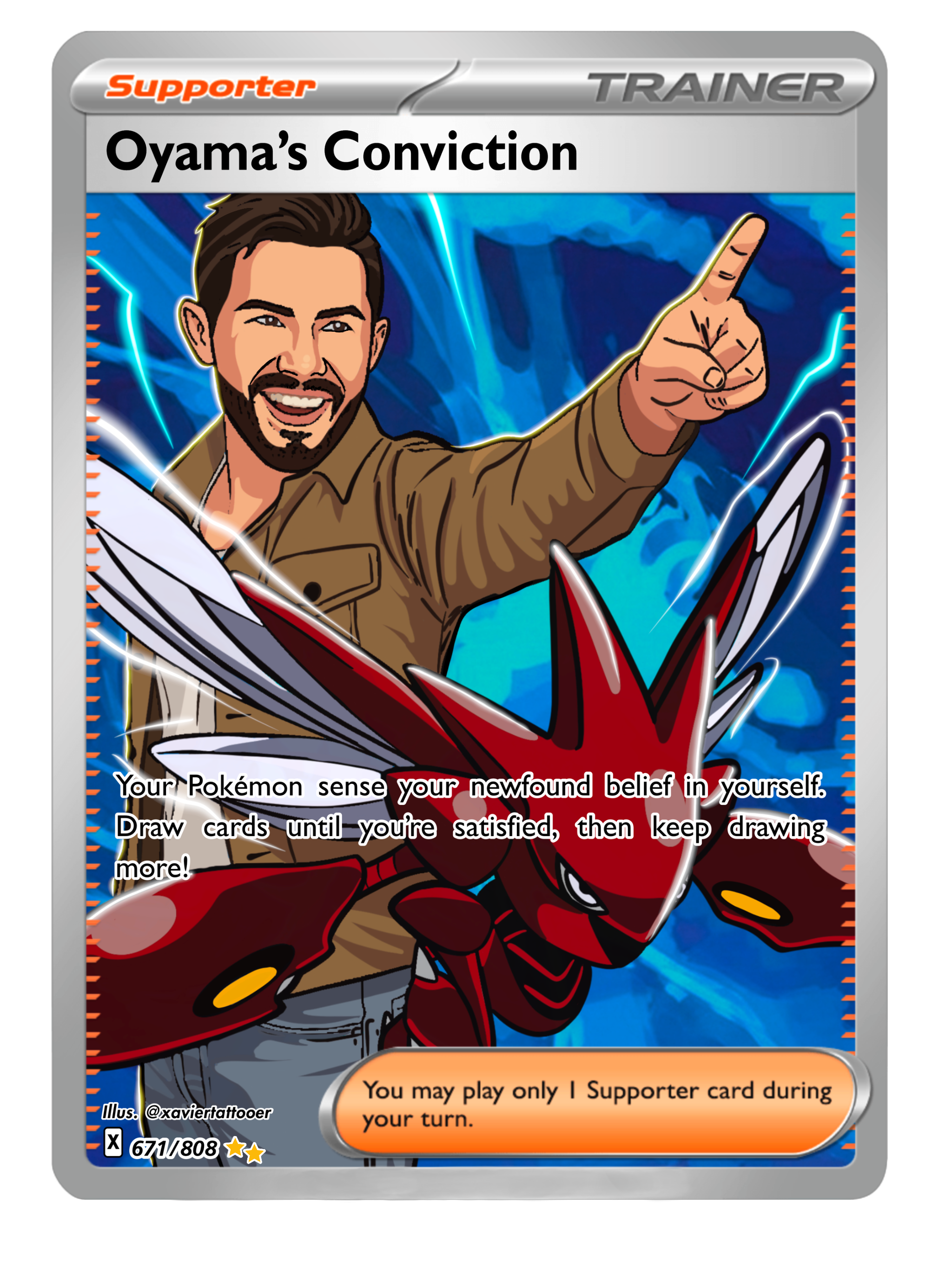 Oyama's Trading Custom Card Packs (*RIPPED FOR YOU ON VIDEO AND/OR CUSTOMIZED*)