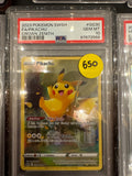 2023 Pokemon SWSH FA/Pikachu Crown Zenith PSA 10